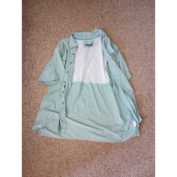 Magellan Outdoors Moisture Wicking Relaxed Fit 2XL Fish Gear Button Up - Picture 5 of 9